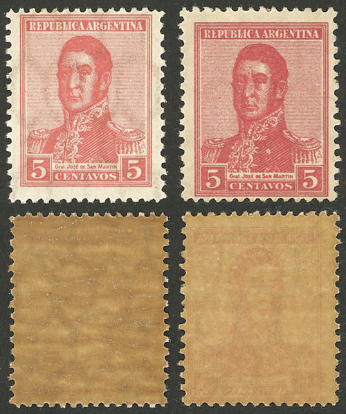 Lot 351 - Argentina general issues - Guillermo Jalil - Philatino Auction # 2401 ARGENTINA: Lot 351 - Argentina general issues - Guillermo Jalil - Philatino Auction # 2401 ARGENTINA: