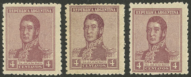 Lot 357 - Argentina general issues - Guillermo Jalil - Philatino Auction # 2401 ARGENTINA: Lot 357 - Argentina general issues - Guillermo Jalil - Philatino Auction # 2401 ARGENTINA: