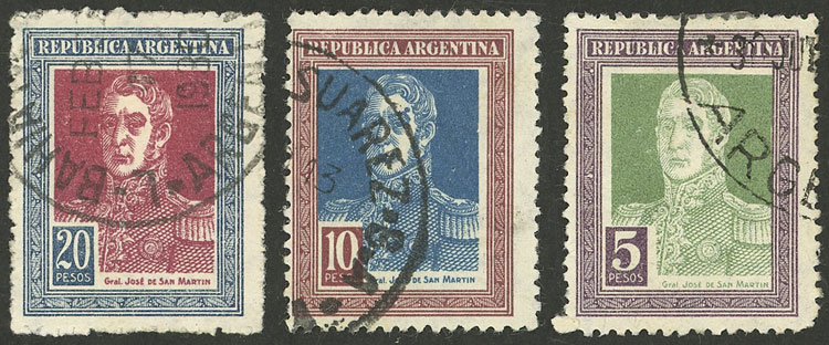 Lot 380 - Argentina general issues - Guillermo Jalil - Philatino Auction # 2401 ARGENTINA: Lot 380 - Argentina general issues - Guillermo Jalil - Philatino Auction # 2401 ARGENTINA: