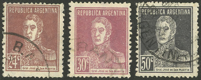 Lot 400 - Argentina general issues - Guillermo Jalil - Philatino Auction # 2401 ARGENTINA: Lot 400 - Argentina general issues - Guillermo Jalil - Philatino Auction # 2401 ARGENTINA: