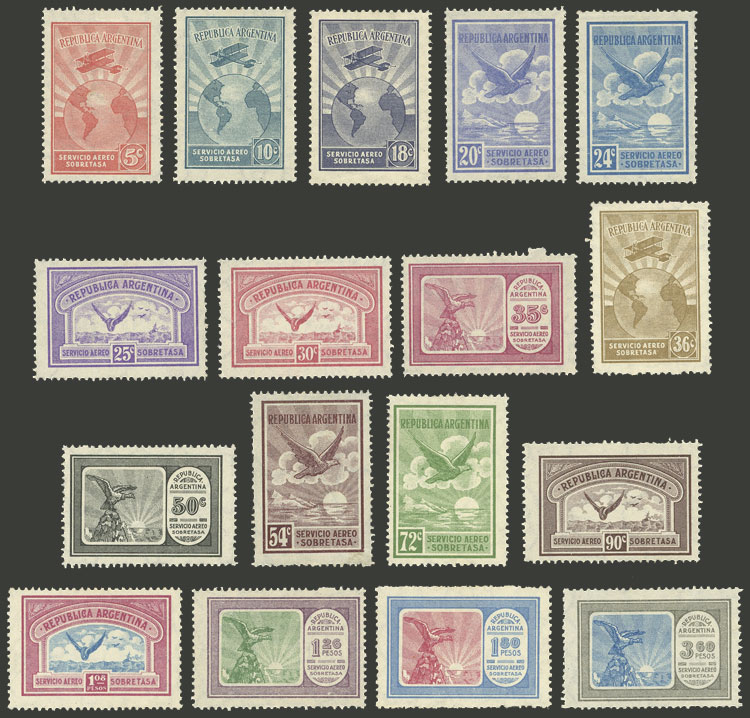 Lot 403 - Argentina general issues - Guillermo Jalil - Philatino Auction # 2401 ARGENTINA: Lot 403 - Argentina general issues - Guillermo Jalil - Philatino Auction # 2401 ARGENTINA: