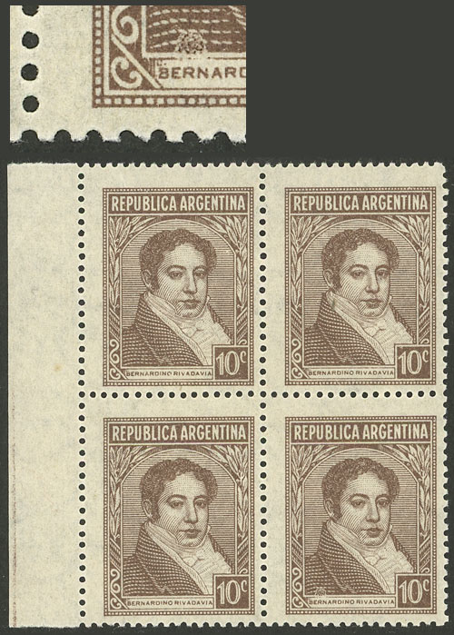 Lot 457 - Argentina general issues -  Guillermo Jalil - Philatino Auction # 2401 ARGENTINA: 