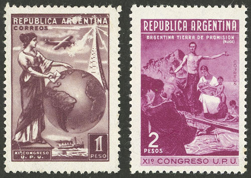Lot 500 - Argentina general issues - Guillermo Jalil - Philatino Auction # 2401 ARGENTINA: Lot 500 - Argentina general issues - Guillermo Jalil - Philatino Auction # 2401 ARGENTINA: