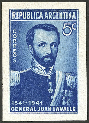 Lot 524 - Argentina general issues -  Guillermo Jalil - Philatino Auction # 2401 ARGENTINA: 