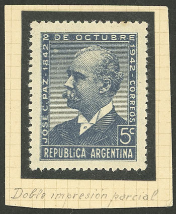 Lot 539 - Argentina general issues - Guillermo Jalil - Philatino Auction # 2401 ARGENTINA: Lot 539 - Argentina general issues - Guillermo Jalil - Philatino Auction # 2401 ARGENTINA: