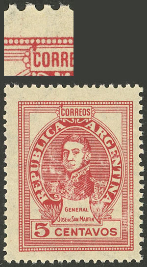 Lot 551 - Argentina general issues - Guillermo Jalil - Philatino Auction # 2401 ARGENTINA: Lot 551 - Argentina general issues - Guillermo Jalil - Philatino Auction # 2401 ARGENTINA: