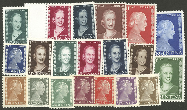 Lot 631 - Argentina general issues -  Guillermo Jalil - Philatino Auction # 2401 ARGENTINA: 