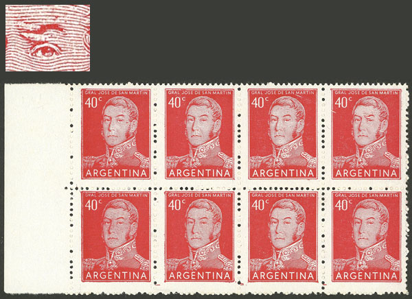Lot 664 - Argentina general issues -  Guillermo Jalil - Philatino Auction # 2401 ARGENTINA: 