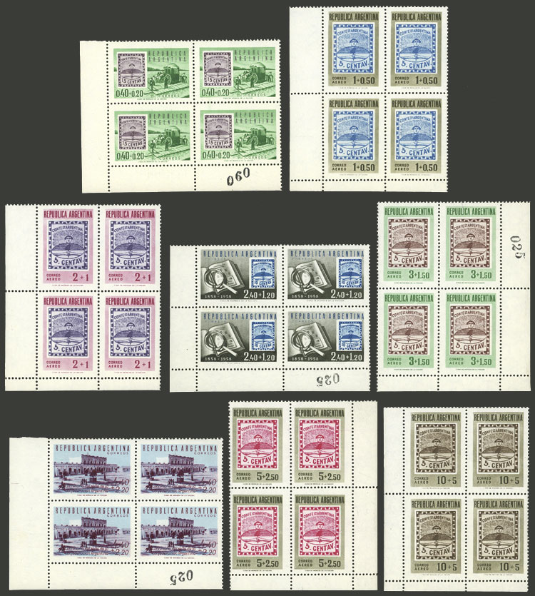 Lot 713 - Argentina general issues - Guillermo Jalil - Philatino Auction # 2401 ARGENTINA: Lot 713 - Argentina general issues - Guillermo Jalil - Philatino Auction # 2401 ARGENTINA: