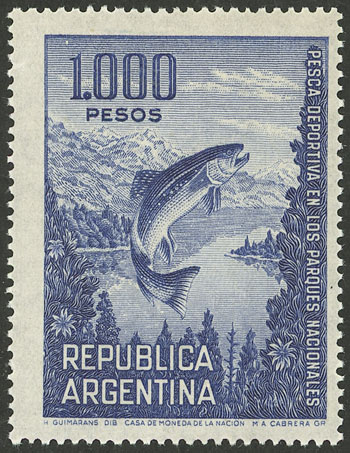 Lot 841 - Argentina general issues -  Guillermo Jalil - Philatino Auction # 2401 ARGENTINA: 
