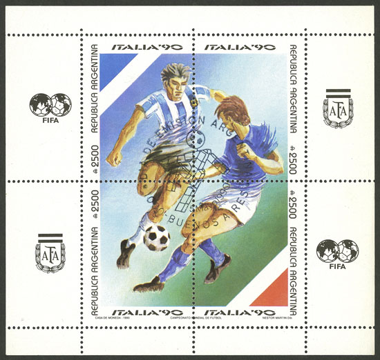 Lot 1172 - Argentina souvenir sheets - Guillermo Jalil - Philatino Auction # 2401 ARGENTINA: Lot 1172 - Argentina souvenir sheets - Guillermo Jalil - Philatino Auction # 2401 ARGENTINA: