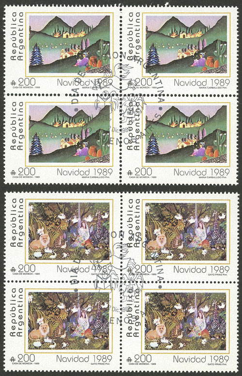 Lot 1010 - Argentina general issues - Guillermo Jalil - Philatino Auction # 2401 ARGENTINA: Lot 1010 - Argentina general issues - Guillermo Jalil - Philatino Auction # 2401 ARGENTINA: