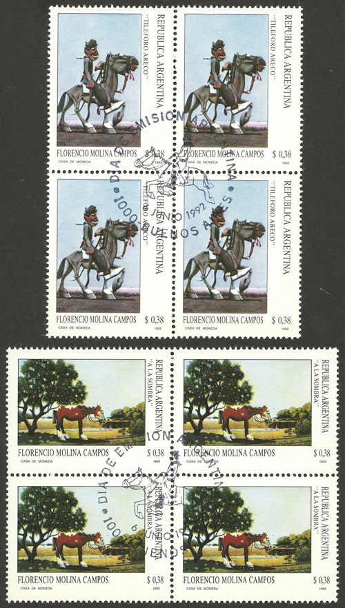 Lot 1039 - Argentina general issues - Guillermo Jalil - Philatino Auction # 2401 ARGENTINA: Lot 1039 - Argentina general issues - Guillermo Jalil - Philatino Auction # 2401 ARGENTINA: