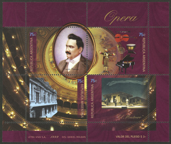 Lot 1189 - Argentina souvenir sheets - Guillermo Jalil - Philatino Auction # 2401 ARGENTINA: Lot 1189 - Argentina souvenir sheets - Guillermo Jalil - Philatino Auction # 2401 ARGENTINA: