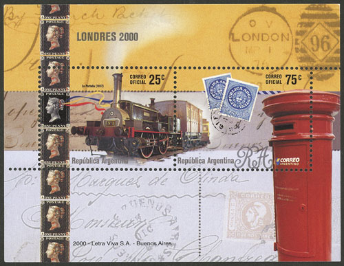 Lot 1198 - Argentina souvenir sheets - Guillermo Jalil - Philatino Auction # 2401 ARGENTINA: Lot 1198 - Argentina souvenir sheets - Guillermo Jalil - Philatino Auction # 2401 ARGENTINA: