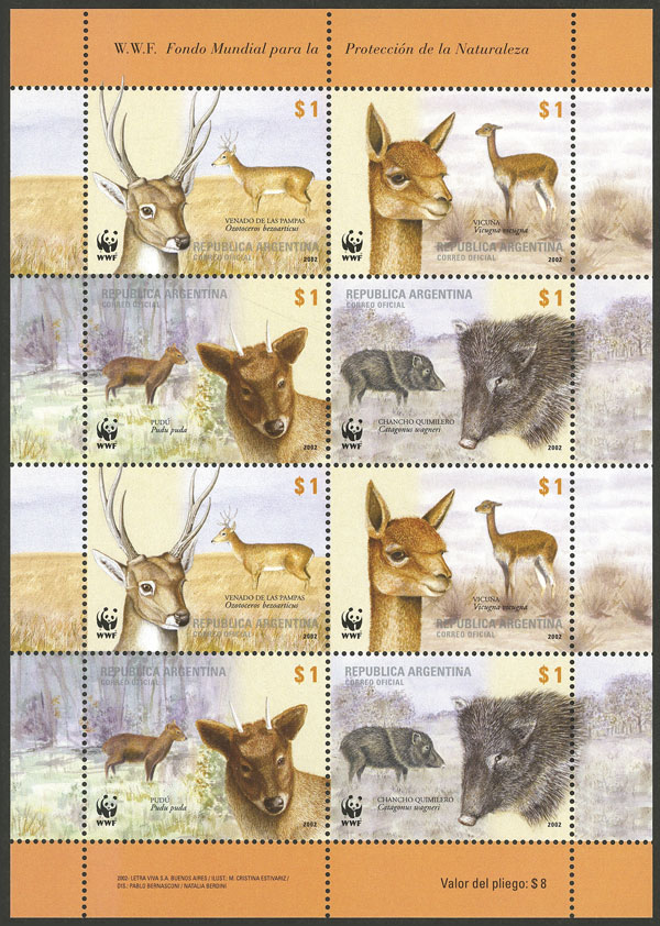 Lot 1210 - Argentina souvenir sheets -  Guillermo Jalil - Philatino Auction # 2401 ARGENTINA: 