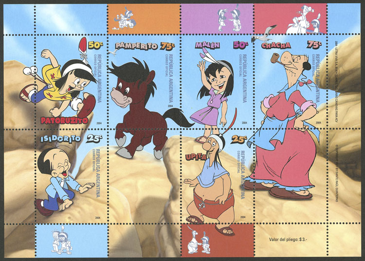 Lot 1216 - Argentina souvenir sheets -  Guillermo Jalil - Philatino Auction # 2401 ARGENTINA: 