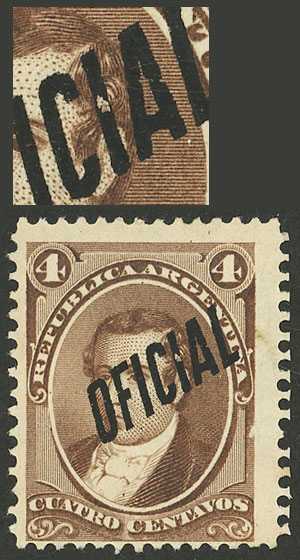 Lot 1234 - Argentina official stamps -  Guillermo Jalil - Philatino Auction # 2401 ARGENTINA: 