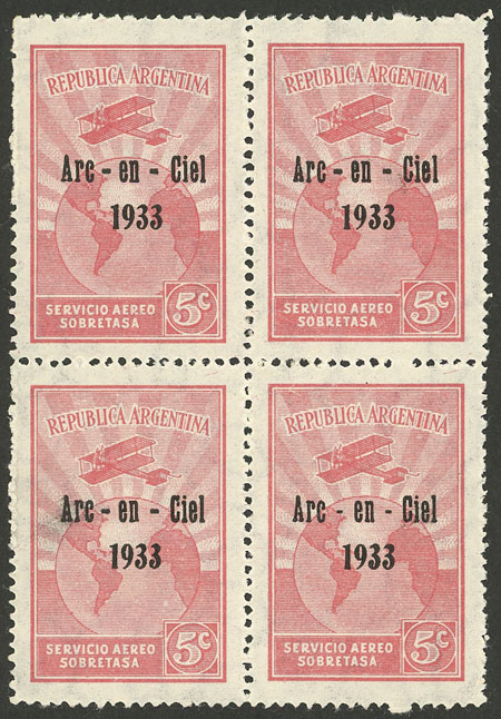 Lot 1136 - Argentina private issues -  Guillermo Jalil - Philatino Auction # 2401 ARGENTINA: 