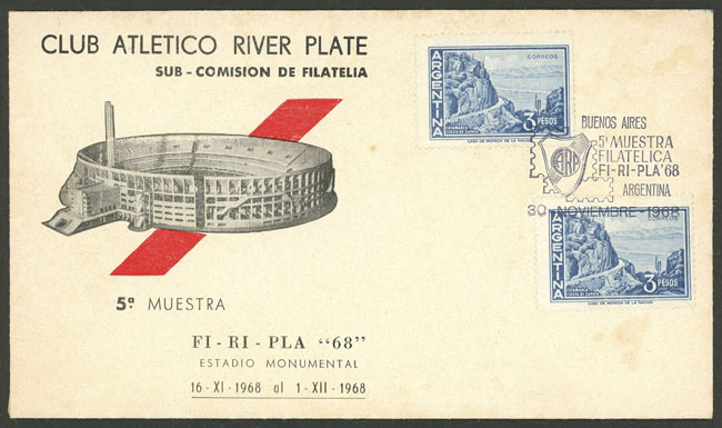 Lot 1435 - Argentina postal history -  Guillermo Jalil - Philatino Auction # 2401 ARGENTINA: 