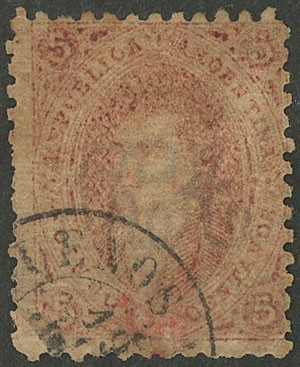 Lot 85 - Argentina rivadavias -  Guillermo Jalil - Philatino Auction # 2401 ARGENTINA: 