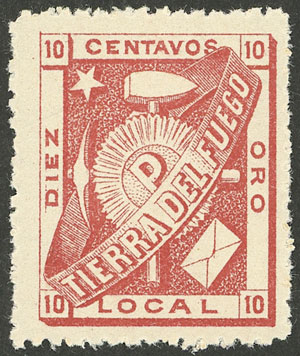 Lot 1228 - Argentina private posts -  Guillermo Jalil - Philatino Auction # 2401 ARGENTINA: 