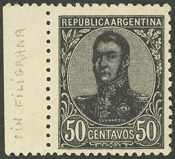 Lot 314 - Argentina general issues - Guillermo Jalil - Philatino Auction # 2401 ARGENTINA: Lot 314 - Argentina general issues - Guillermo Jalil - Philatino Auction # 2401 ARGENTINA: