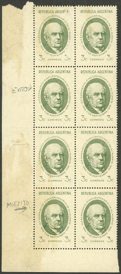 Lot 492 - Argentina general issues - Guillermo Jalil - Philatino Auction # 2401 ARGENTINA: Lot 492 - Argentina general issues - Guillermo Jalil - Philatino Auction # 2401 ARGENTINA: