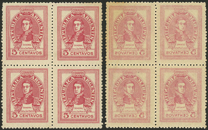 Lot 565 - Argentina general issues - Guillermo Jalil - Philatino Auction # 2401 ARGENTINA: Lot 565 - Argentina general issues - Guillermo Jalil - Philatino Auction # 2401 ARGENTINA: