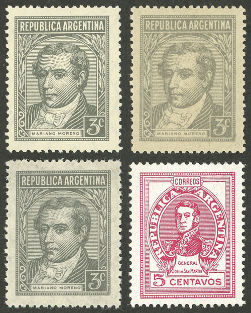 Lot 540 - Argentina general issues - Guillermo Jalil - Philatino Auction # 2401 ARGENTINA: Lot 540 - Argentina general issues - Guillermo Jalil - Philatino Auction # 2401 ARGENTINA: