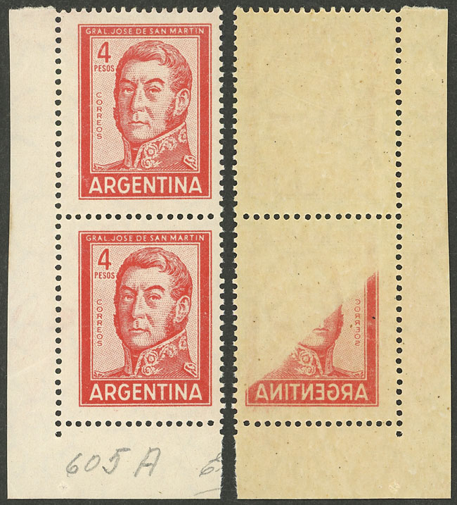 Lot 745 - Argentina general issues - Guillermo Jalil - Philatino Auction # 2401 ARGENTINA: Lot 745 - Argentina general issues - Guillermo Jalil - Philatino Auction # 2401 ARGENTINA: