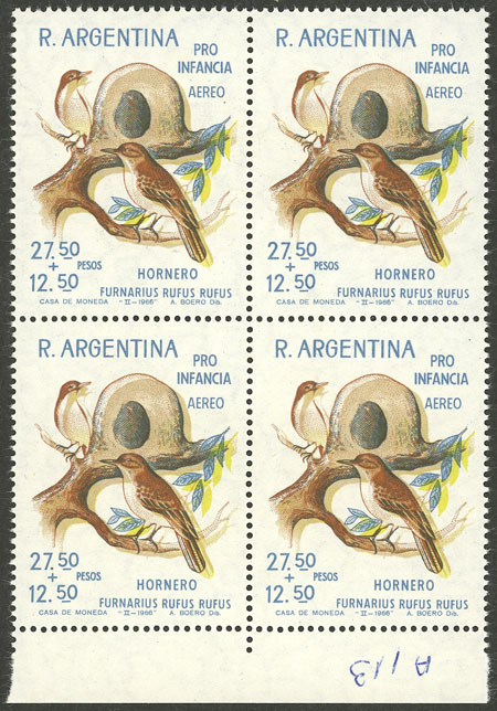 Lot 849 - Argentina general issues -  Guillermo Jalil - Philatino Auction # 2401 ARGENTINA: 