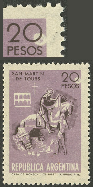 Lot 871 - Argentina general issues - Guillermo Jalil - Philatino Auction # 2401 ARGENTINA: Lot 871 - Argentina general issues - Guillermo Jalil - Philatino Auction # 2401 ARGENTINA: