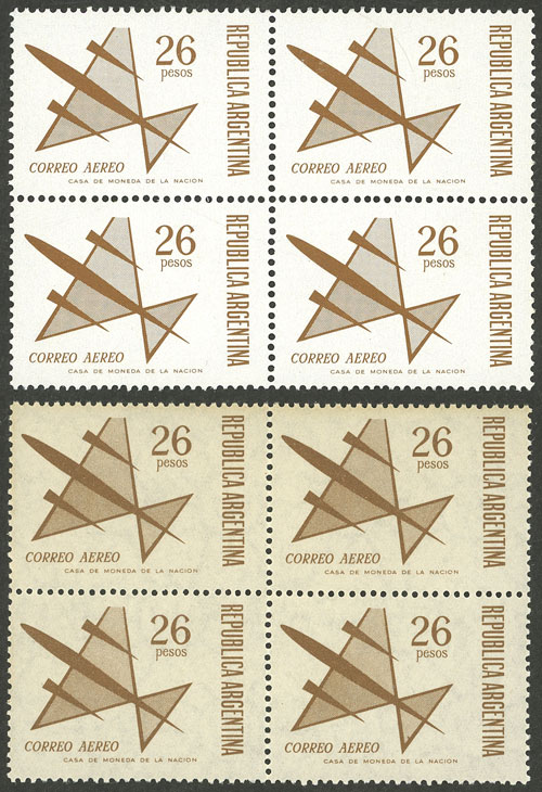 Lot 865 - Argentina general issues - Guillermo Jalil - Philatino Auction # 2401 ARGENTINA: Lot 865 - Argentina general issues - Guillermo Jalil - Philatino Auction # 2401 ARGENTINA: