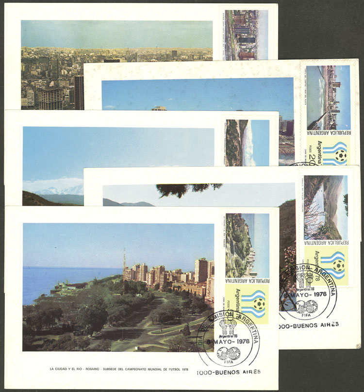 Lot 965 - Argentina general issues -  Guillermo Jalil - Philatino Auction # 2401 ARGENTINA: 