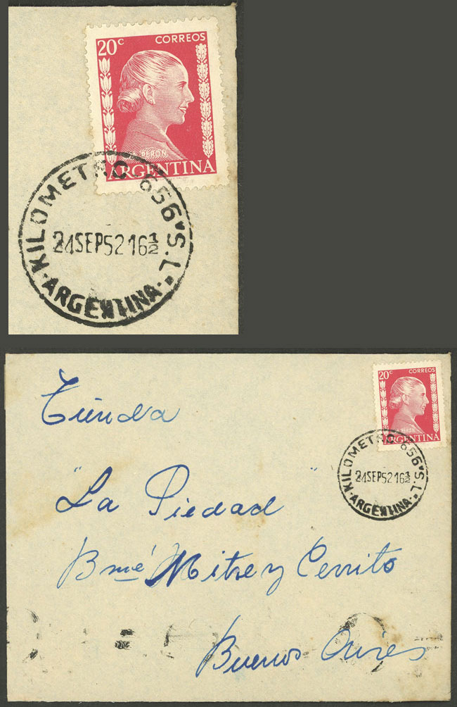 Lot 1397 - Argentina postal history -  Guillermo Jalil - Philatino Auction # 2401 ARGENTINA: 