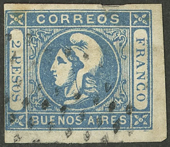 Lot 29 - Argentina buenos aires - Guillermo Jalil - Philatino Auction # 2401 ARGENTINA: Lot 29 - Argentina buenos aires - Guillermo Jalil - Philatino Auction # 2401 ARGENTINA: