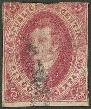 Lot 80 - Argentina rivadavias -  Guillermo Jalil - Philatino Auction # 2401 ARGENTINA: 