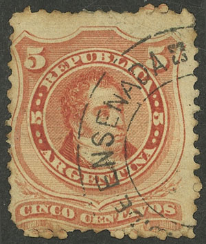 Lot 133 - Argentina general issues - Guillermo Jalil - Philatino Auction # 2401 ARGENTINA: Lot 133 - Argentina general issues - Guillermo Jalil - Philatino Auction # 2401 ARGENTINA: