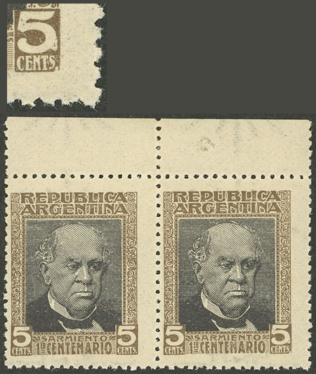 Lot 325 - Argentina general issues - Guillermo Jalil - Philatino Auction # 2401 ARGENTINA: Lot 325 - Argentina general issues - Guillermo Jalil - Philatino Auction # 2401 ARGENTINA: