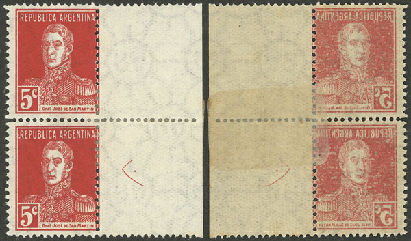 Lot 391 - Argentina general issues - Guillermo Jalil - Philatino Auction # 2401 ARGENTINA: Lot 391 - Argentina general issues - Guillermo Jalil - Philatino Auction # 2401 ARGENTINA: