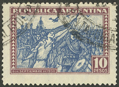 Lot 421 - Argentina general issues - Guillermo Jalil - Philatino Auction # 2401 ARGENTINA: Lot 421 - Argentina general issues - Guillermo Jalil - Philatino Auction # 2401 ARGENTINA: