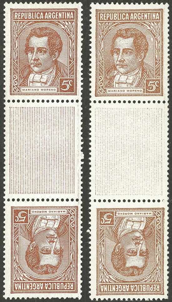 Lot 481 - Argentina general issues - Guillermo Jalil - Philatino Auction # 2401 ARGENTINA: Lot 481 - Argentina general issues - Guillermo Jalil - Philatino Auction # 2401 ARGENTINA:
