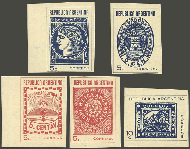 Lot 510 - Argentina general issues -  Guillermo Jalil - Philatino Auction # 2401 ARGENTINA: 