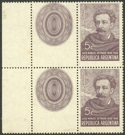 Lot 527 - Argentina general issues - Guillermo Jalil - Philatino Auction # 2401 ARGENTINA: Lot 527 - Argentina general issues - Guillermo Jalil - Philatino Auction # 2401 ARGENTINA: