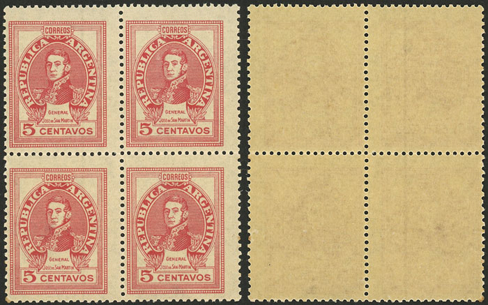 Lot 552 - Argentina general issues - Guillermo Jalil - Philatino Auction # 2401 ARGENTINA: Lot 552 - Argentina general issues - Guillermo Jalil - Philatino Auction # 2401 ARGENTINA: