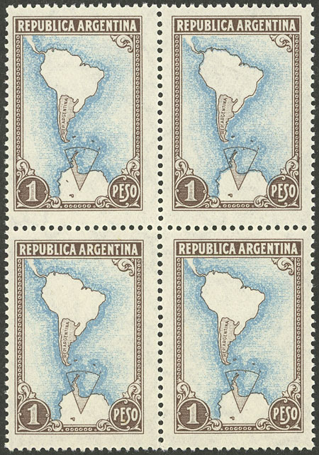 Lot 555 - Argentina general issues - Guillermo Jalil - Philatino Auction # 2401 ARGENTINA: Lot 555 - Argentina general issues - Guillermo Jalil - Philatino Auction # 2401 ARGENTINA: