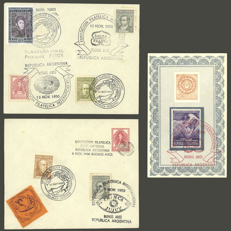 Lot 1456 - Argentina Lots and Collections - Guillermo Jalil - Philatino Auction # 2401 ARGENTINA: Lot 1456 - Argentina Lots and Collections - Guillermo Jalil - Philatino Auction # 2401 ARGENTINA: