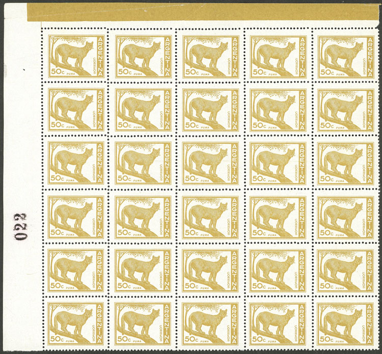 Lot 731 - Argentina general issues - Guillermo Jalil - Philatino Auction # 2401 ARGENTINA: Lot 731 - Argentina general issues - Guillermo Jalil - Philatino Auction # 2401 ARGENTINA:
