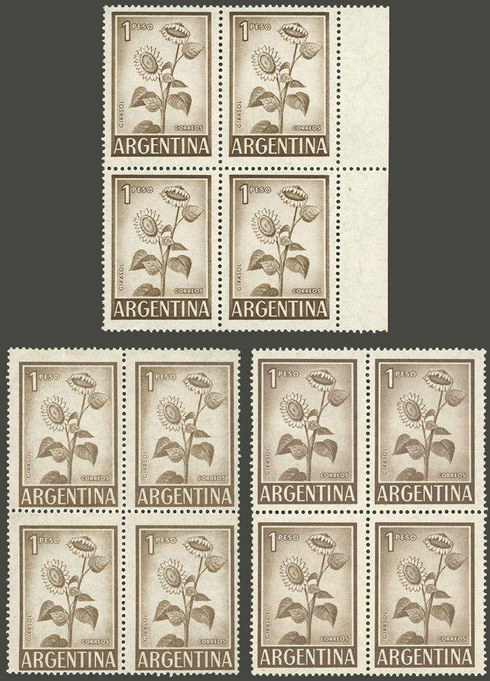 Lot 734 - Argentina general issues - Guillermo Jalil - Philatino Auction # 2401 ARGENTINA: Lot 734 - Argentina general issues - Guillermo Jalil - Philatino Auction # 2401 ARGENTINA: